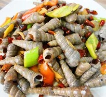 Stir-fried Snail Cubes