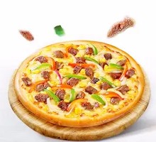 Classic Black Pepper Beef Pizza