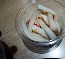 Radish Strips