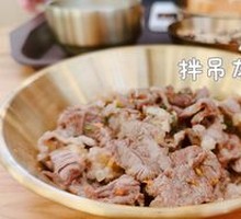 Freshly Sliced Wagyu Sirloin