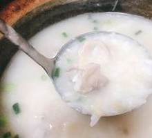 Dried Scallop and Frog Rice Porridge