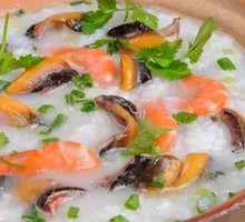 Fresh Shrimp and Eel Porridge