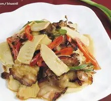 Stewed Vegetable Stir-fried Bamboo Shoots