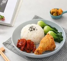 Braised Chicken Leg Rice