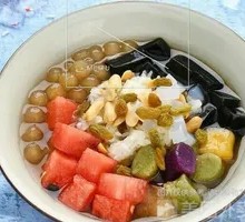 Taro Ball Ice Rice