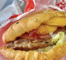Juicy Beef Chinese Burger
