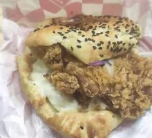 Sichuan Peppercorn Chicken Burger