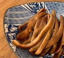 Steamed Grilled Squid Strips