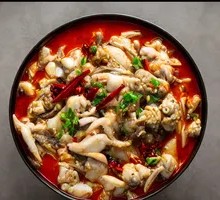 Delicious Bullfrog and Fish Fillet