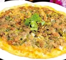 Oyster omelette