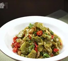 Stir-fried Dried Lettuce