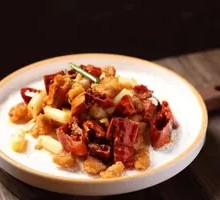 Crispy Pepper Pork Trotter Tips