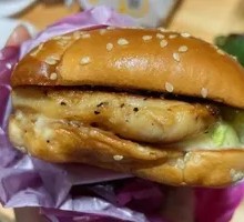 Teriyaki Chicken Cheese Burger