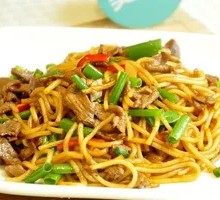 Lamb Stir-Fried Noodles