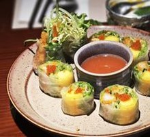 Mango Fish Fillet Rice Paper Rolls
