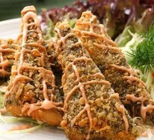 Seaweed Cheese Crab Cake