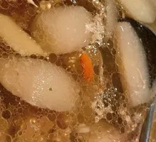 Bamboo Shoot and Pear Stewed Pork