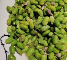 Minced Pork with Edamame