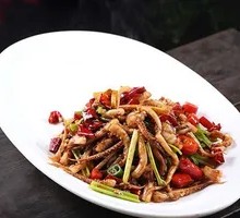 Grilled Squid on Iron Plate