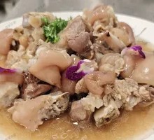 Steamed Pig's Trotters