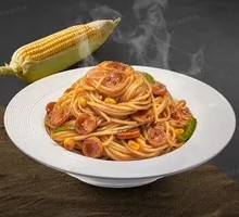 Black Pepper Grilled Sausage Pasta