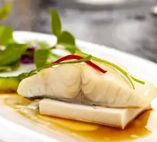 Steamed Cod Fillet