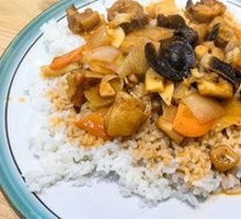 Braised Chicken Rice Bowl