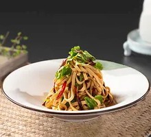 Cilantro Tofu Skin Salad