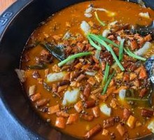 Tofu Flower Fish Hot Pot