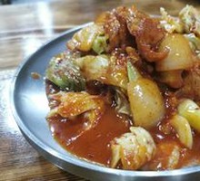 Spicy Pork Fried Rice Bowl