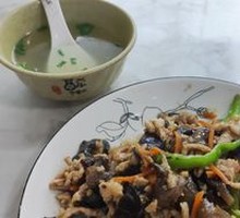 Wood Ear Mushroom and Pork Noodles