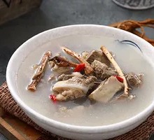 Stone Olive and Pork Rib Soup