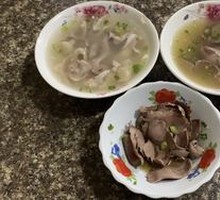 Pork Intestine and Lung Soup
