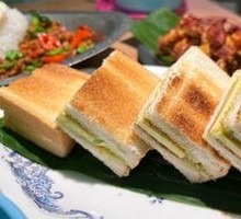 Pandan Coconut Toast
