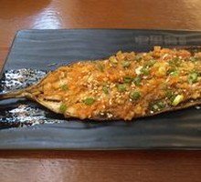 Garlic Fried Saury