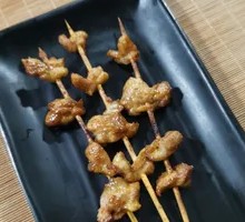 Charcoal-Grilled Chicken Gizzards