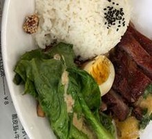 Char Siu and White-Cut Chicken with Butter Sauce Combo