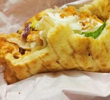 Spicy Chicken Leg Chinese Burger