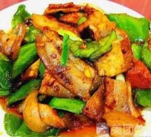 Green Pepper Spicy Pork