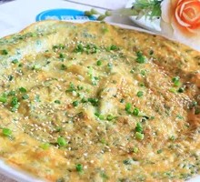 Scallion Omelette