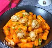 Steamed Scallop with Noodles in Sauce