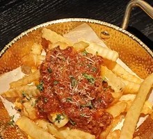 Tomato Meat Sauce Cheese Fries