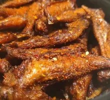 Braised and Fried Chicken Wing Tips