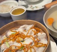 Steamed Fish with Steam