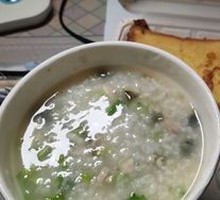 Century Egg and Pork Porridge