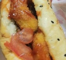 Juicy Beef Chinese Burger