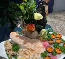 Abalone and Sea Urchin Platter