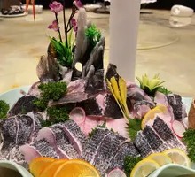 Bamboo Shoot and Shellfish Arrangement