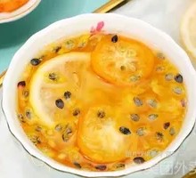 Golden Tangerine Lemon Passion Fruit Tea