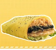 Korean Seaweed and Pork Floss Pancake